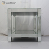 Vxin Mirrored Furniture WXF-117-4 Mesa auxiliar moderna y elegante con diamantes triturados