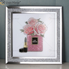 Increíble calidad Vxin Pearl Diamond Metal Wall Art Decor Decoración del hogar Sala de estar de lujo enmarcada para el hogar Set para la venta