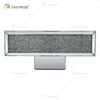 Mesa personalizada WXF-141 Mesa de centro de espejo de plata hecha en casa con diamante triturado
