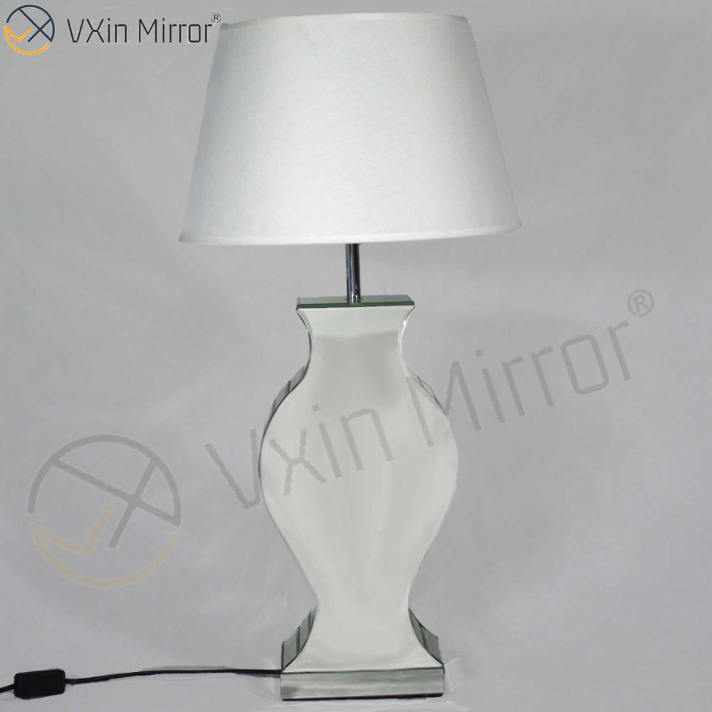 Vxin Mirror WXL-003 Moden Dormitorio Lámpara de mesa plateada Lámpara de espejo