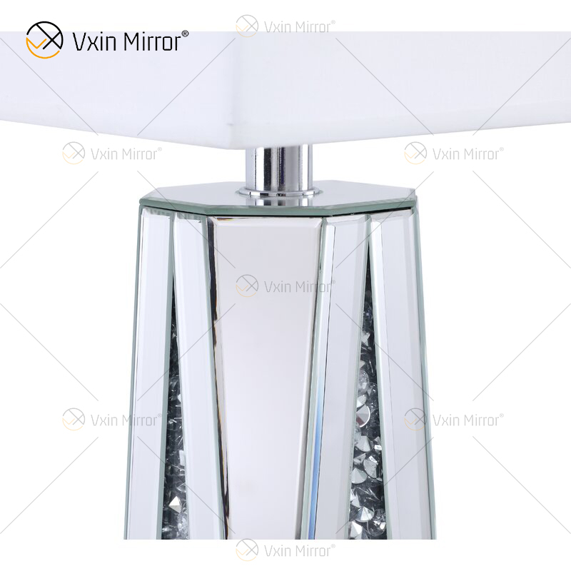 Lámpara de espejo de diamantes triturados de cristal WXT-148 de nuevo diseño para sofás de sala de estar