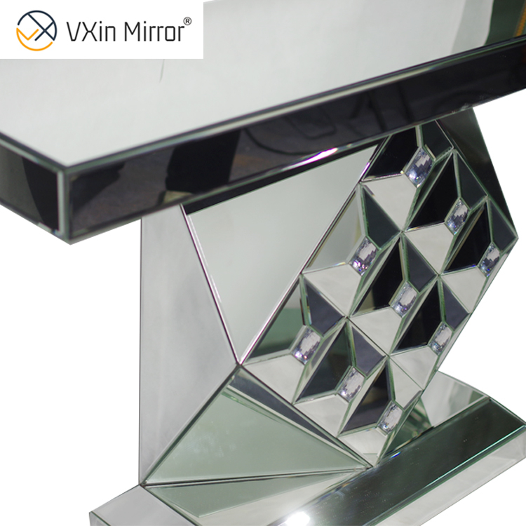 Fiable y barato Vxin espejo muebles chinos moderna mesa de consola de acrílico con espejo