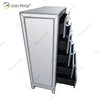 Vxin Mirror WXR-006 Armario plateado para decoración del hogar con 5 cajones