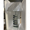 Suministro de fábrica WXTL-141 Lámpara de espejo de mesa LED de acrílico de cristal plateado moderno para luz cálida