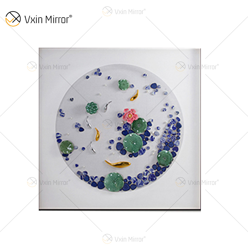 Vxin WXPA-050 Creative Beads Button Paint para la decoración del hogar Wall Art Metal Hanging Picture for Living Room Set para la venta