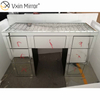 Venta caliente WXF-118 Pecho de cajones de esquina con espejo de diamante triturado