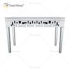 Venta al por mayor Elegante WXF-603 Encantadora mesa de consola con espejo plateado para muebles