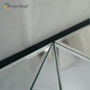 Wall Decora Silver 3D Elegant Square Silver Wall Hanging Mirror Wall Art Home Decor para muebles de sala de estar WXM-1151