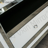 Vxin Mirror WXWF-790 Mueble Moderno Blanco Plata Vidrio TV Gabinete Soportes