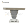 Venta directa de fábrica WXF-119 Muebles decorativos de plata modernos Crystal Diamond Mirrored Console Table