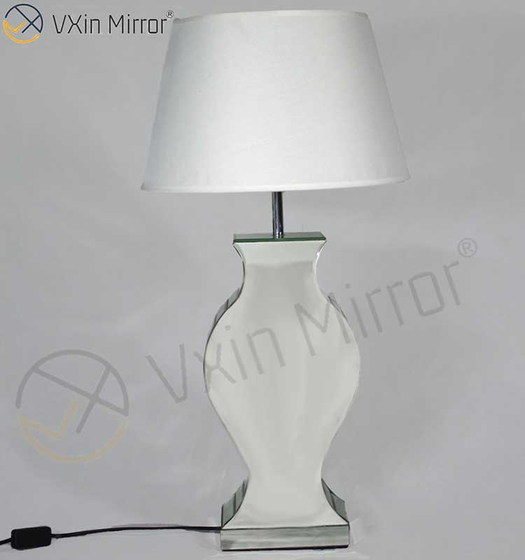 Vxin Mirror WXL-003 Moden Dormitorio Lámpara de mesa plateada Lámpara de espejo