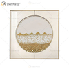 Increíble calidad Vxin WXPA-017 Arte de la pared de metal Decoración Piezas de decoración del hogar Sala de estar de lujo enmarcada para el hogar Conjunto para la venta