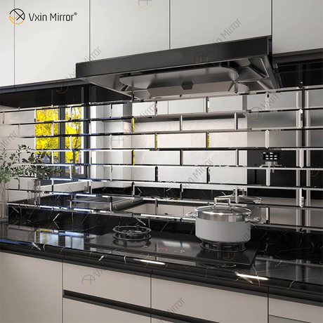 Espejo de borde biselado, azulejo de cerámica moderno personalizado para vestíbulo, decoración de pared del hogar, gran oferta, espejo, arte de pared, decoración del hogar para uso doméstico