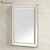 WXM-1630 de buena calidad, espejo de pared dorado champán de lujo, decoración de pared para sala de estar y dormitorio