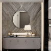 Golden Vxin WXM-0307 Decoración de pared única Marco de metal dorado Espejos decorativos Espejo de pared de lujo