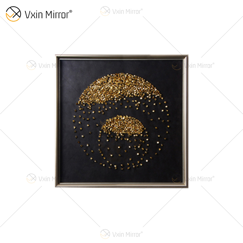Muebles de lujo Vxin WXPA-014 Ayatul Kursi Wall Art Metal Abstract Wall Art Pintura decorativa para sala de estar en venta