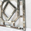 Espejo decorativo de pared con espejo cuadrado con borde biselado Espejos de pared modernos de moda WXM-1585