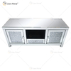 China Supply Modern European WXF-097-1 Crush Diamond Silver Crystal Tv Stand Furniture