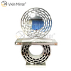 Mesa de consola CC de cristal plateado con muebles populares elegantes Vxin más populares con juegos de espejos
