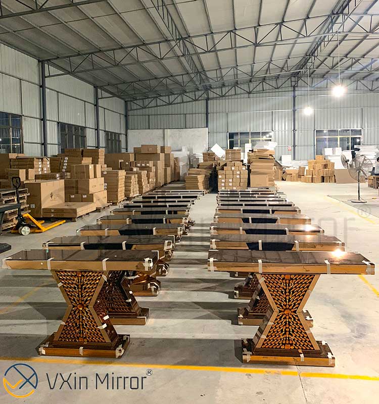 Vxin Popular Asia Market Furniture Modern Mirror Consola Mesa Mesa Muebles