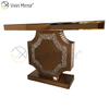 Barato WXF-013 Mesa de consola de estilo moderno 2022 Mesas de consola de diamantes de cristal plateado