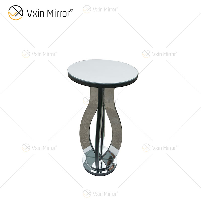 Sofás de mesita de noche con espejo moderno personalizado, mesas laterales para muebles para el hogar WXF-1189