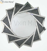 Gran oferta, WXM-1779, diseño moderno, espejo 3d, pegatinas de pared, decoración del hogar, espejos de pared plateados