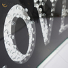 VXin WXMA-23 decoración del hogar marco de cristal espejo amor pared arte cristal porcelana pintura espejo pared arte