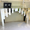 Fábrica china Vxin plata decoración del hogar pasillo mesa consola un conjunto espejo muebles de sala conjuntos