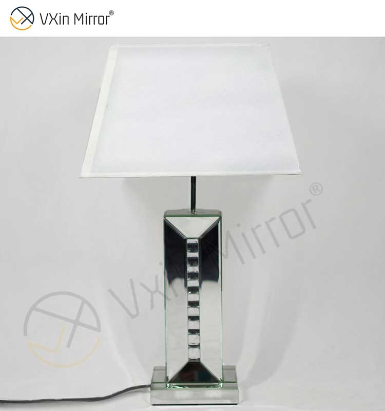 Vxin Mirror WXL-002 Moden Dormitorio Lámpara de mesa plateada Lámpara de espejo