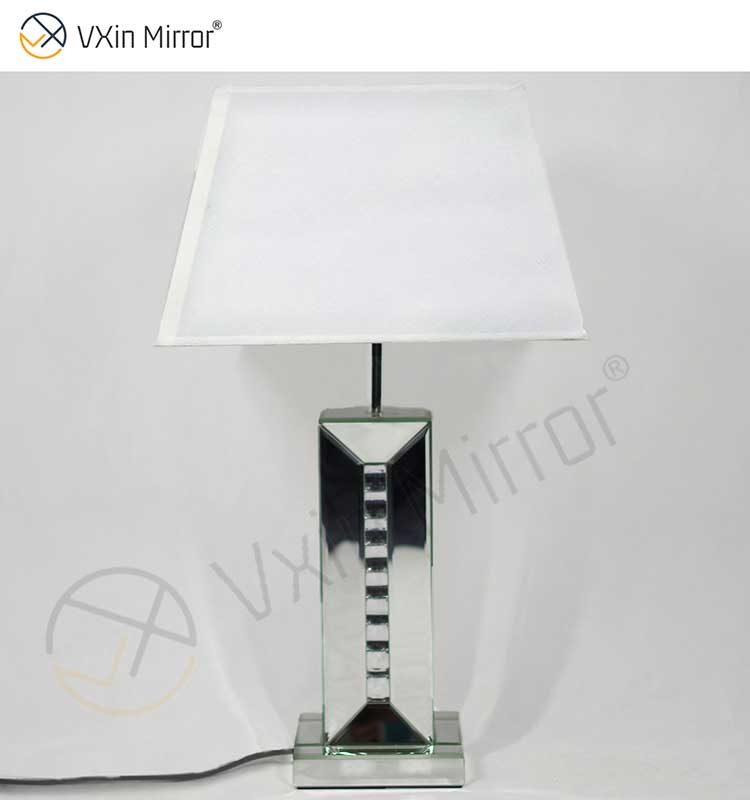 Vxin Mirror WXL-002 Moden Dormitorio Lámpara de mesa plateada Lámpara de espejo