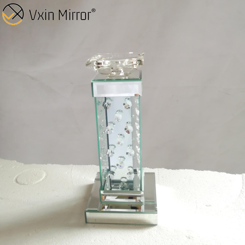 Vxin Mirror WXCH-05 Portavelas con espejo de cristal
