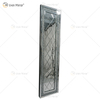 Espejo de cristal de diamante triturado rectangular veneciano, arte de pared, decoración del hogar, pasillo para sala de estar, sofás, WXM-502