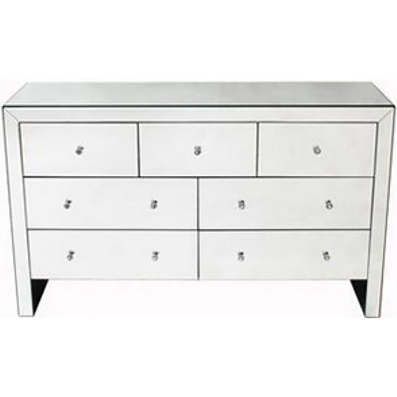 Venta caliente WXWF-817 Gabinete de estilo moderno con más cajones Diseño Sala de estar o Comedor Gabinete de plata