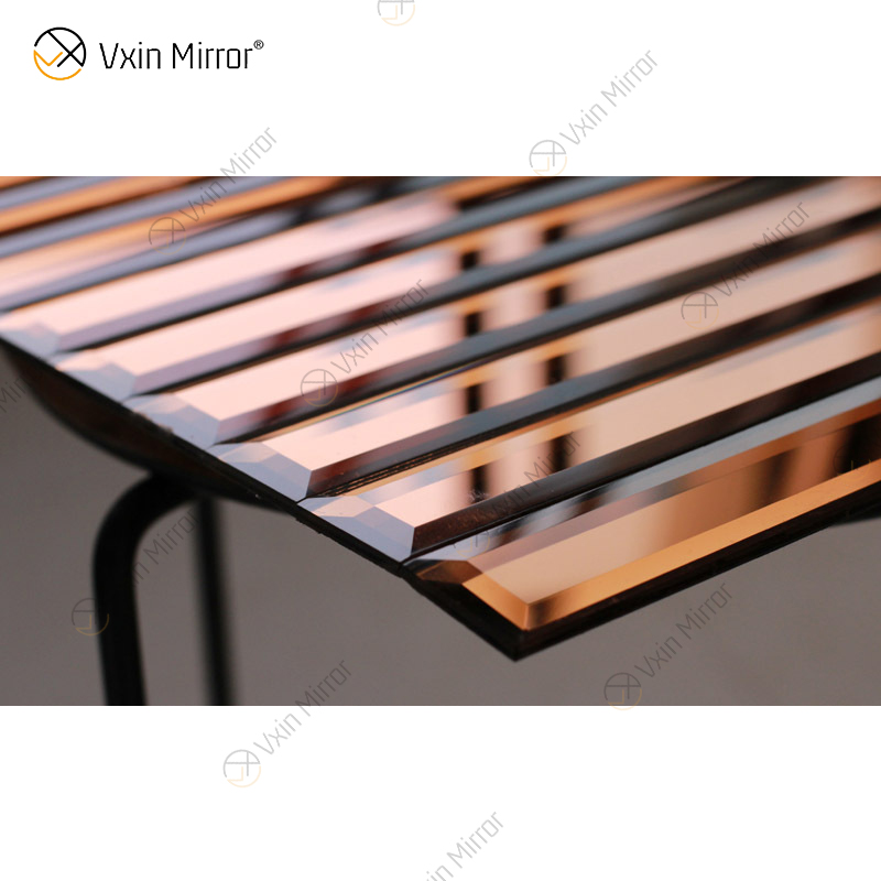 Espejo de borde biselado, azulejo de cerámica moderno personalizado, decoración de pared del hogar para vestíbulo, gran oferta, decoración de pared de espejo, decoración del hogar