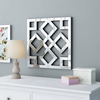 Espejo decorativo de pared con espejo cuadrado con borde biselado Espejos de pared modernos de moda WXM-1580