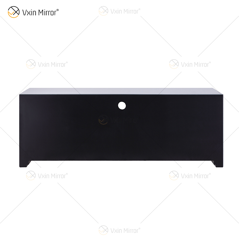 Venta al por mayor WXF-097 Muebles de sala de estar con espejo Diamante triturado Gabinete de plata 2 Cajones Espejo Soportes de TV