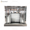 WXWF-1093 Chimenea de espejo de diamantes de cristal brillante flotante con inserciones en venta caliente personalizable