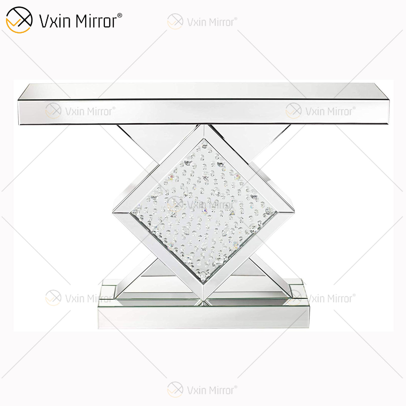 RECOMENDADO WXF-520 Consola de mesa LED Miroir Decoraciones de pared para mesas de consola para el hogar