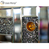 Venetian Styles WXDL-105 Espejo de tocador iluminado con cristal plateado con 12 bombillas para sofás de sala de estar