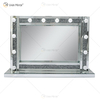 Venetian Styles WXDL-105 Espejo de tocador iluminado con cristal plateado con 12 bombillas para sofás de sala de estar