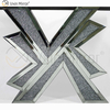 Vxin Miorror WXF-067 Suministro de fábrica Elegante mesa de consola de vidrio mental Mesa de colsole de plata barata para hotel