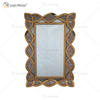 Vxin Modern Home Decor Crushed Diamond Mirrored Consola Mesa Lujo