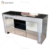 Elegante decoración para el hogar ZH-063 Mueble de sala de estar con espejo de plata con cajones Muti