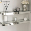 Fuente de fábrica Vxin, decoración de pared plateada, espejo de cristal plateado, estante de pared para pared