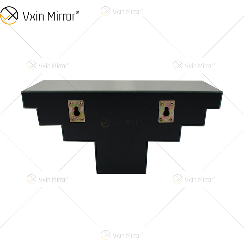 Vxin Factory Supply WXS-007-2 Decoración de pared plateada Vidrio plateado y espejo de cristal Estante de pared para pared