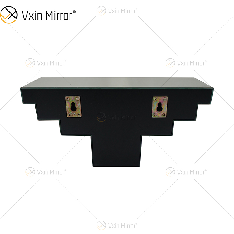 Vxin Factory Supply WXS-007-2 Decoración de pared plateada Vidrio plateado y espejo de cristal Estante de pared para pared