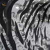 VXin WXMA-22 decoración del hogar marco de vidrio espejado tigre pared arte cristal porcelana pintura espejo pared arte
