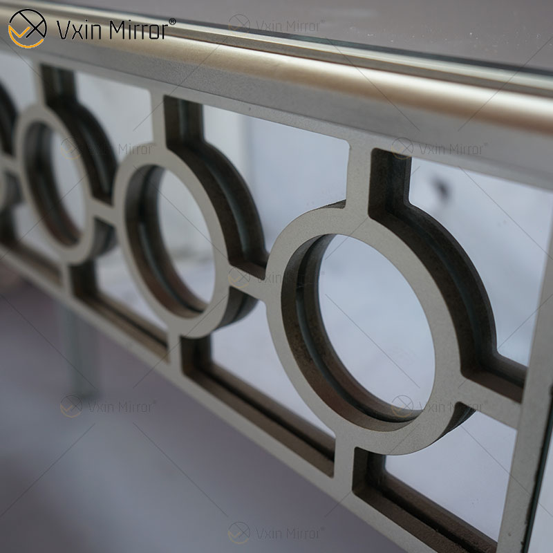 WXWF-638 Coffee Crushed Diamond Sparkly Mesa auxiliar para sala de estar