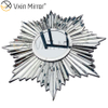 Fancy 3D Wall Decorate WXM-1652 Espejo elegante plateado para colgar en la pared